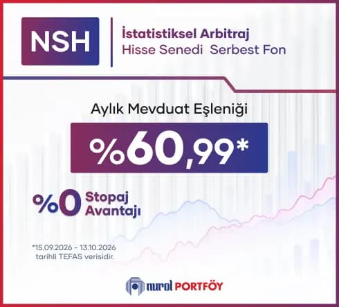 Banner - Nurol Portföy Yönetimi A.Ş. İstatistiksel Arbitraj Hisse Senedi Serbest Fon (Hisse Senedi Yoğun Fon)